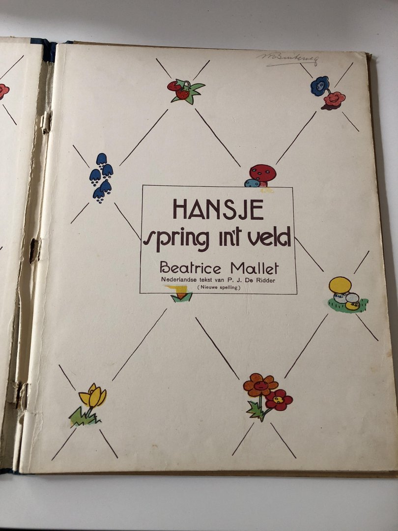 Beatrice Mallet - Hansje spring in’t veld