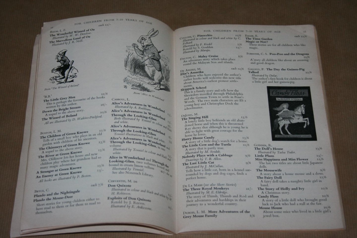 Omslagillustratie van H. Shepard - Children's Books - Catalogus 1964