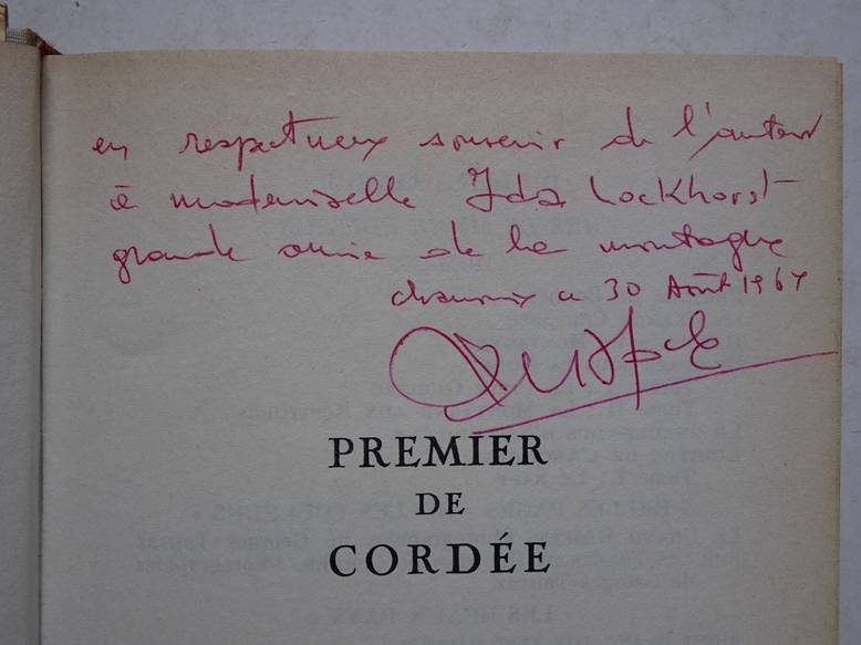 Frison-Roche, R.. - Premier de Cordée; roman.