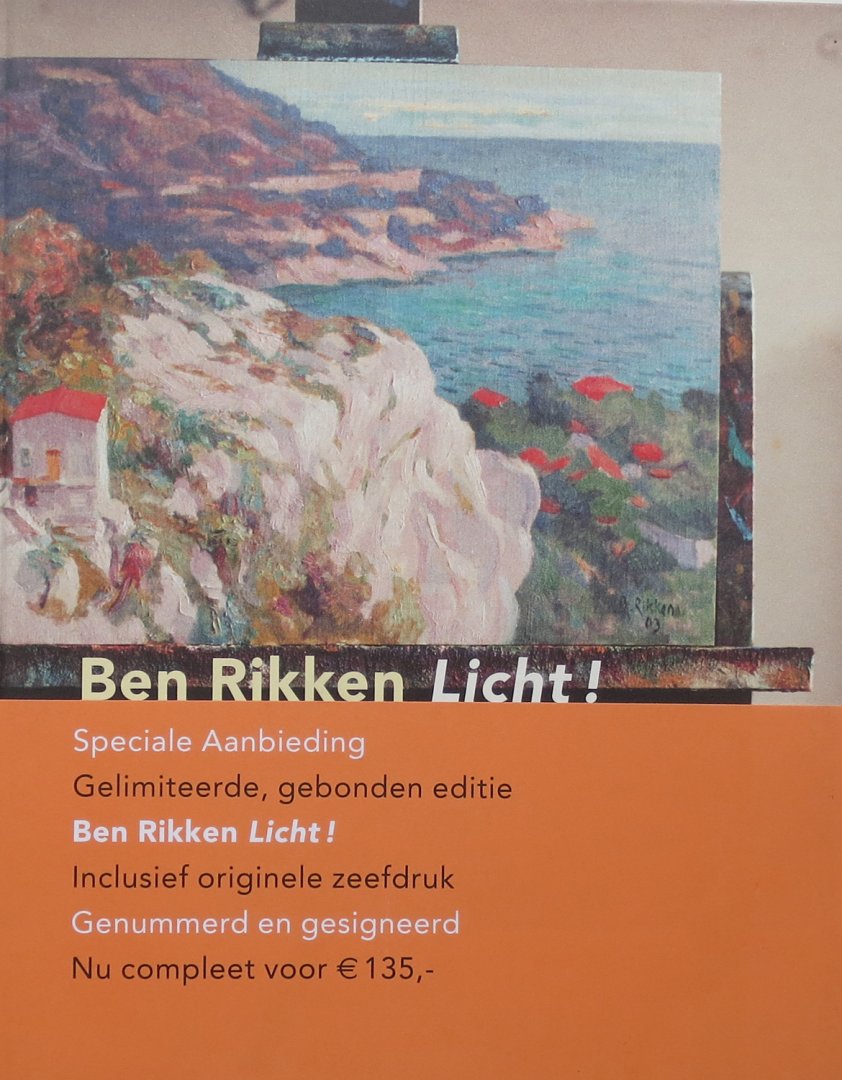 Rikken, Ben; H R Tupan; Grace Westendorp; et al - Ben Rikken Licht ! - schilderijen en tekeningen