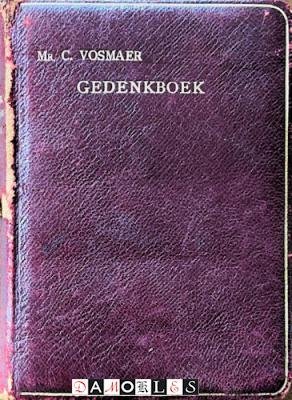 C. Vosmaer - Gedenkboek