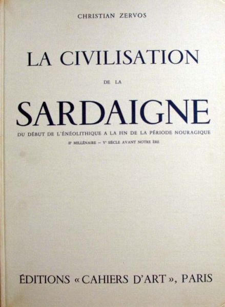Christian Zervos - La Civilisation de la Sardaigne