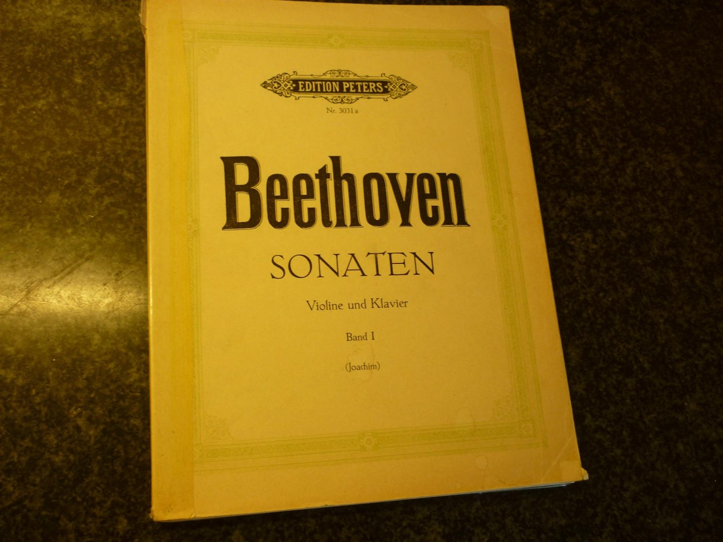 Beethoven; Ludwig von (1770 – 1827) - Sonaten für Violine und Klavier - Band 1: op. 12, 23, 24; voor: Viool, piano (Neue ausgabe von Joseph Joachim)