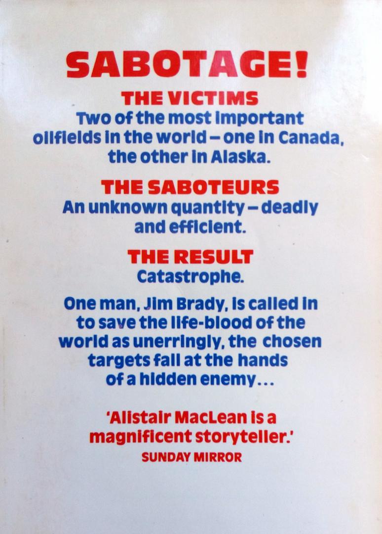 MacLean, Alistair - Athabasca (ENGELSTALIG)