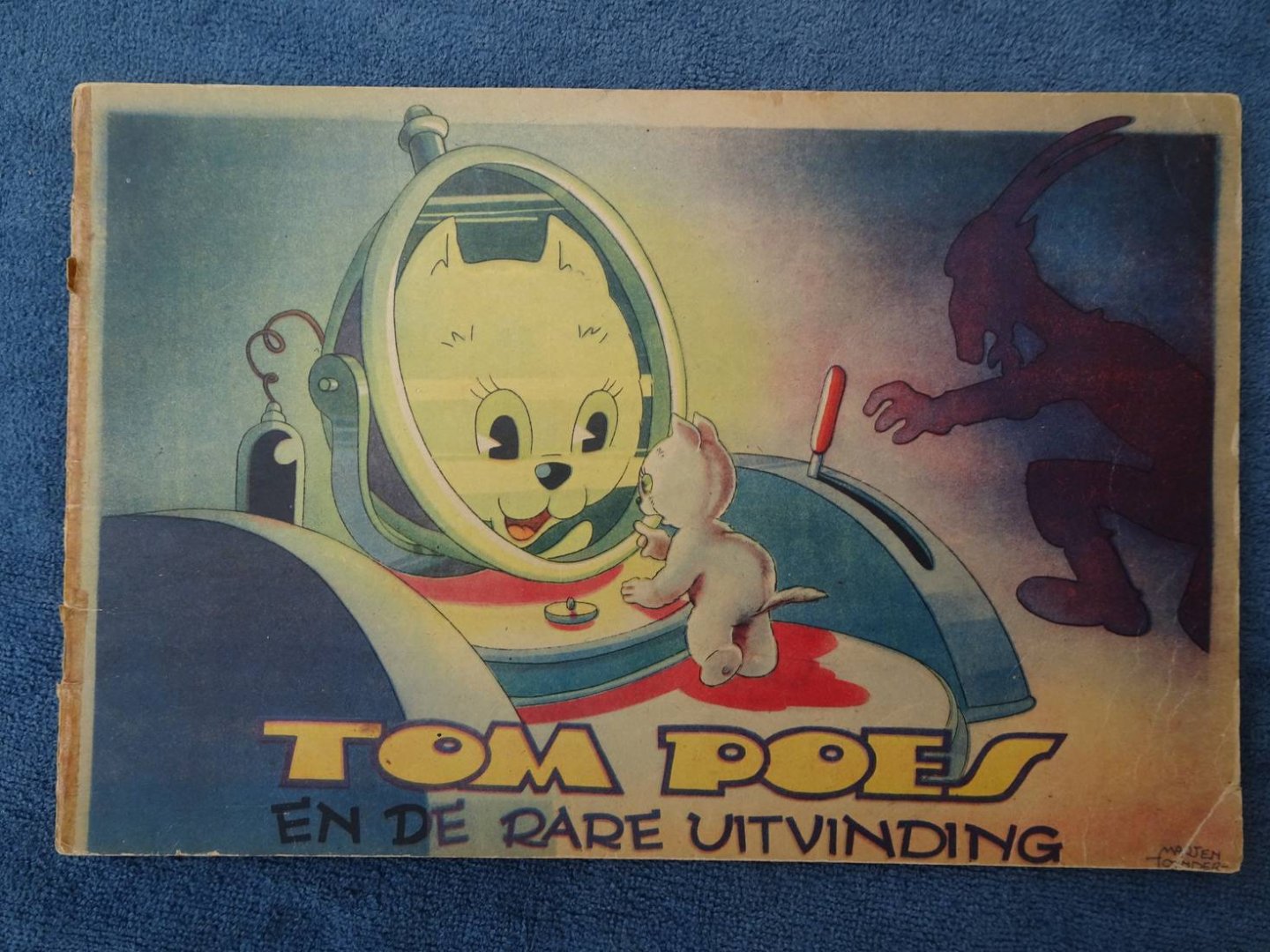Toonder, Marten. - De Avonturen van Tom Poes. Serie 1, deel 2. Tom Poes en de rare uitvinding.