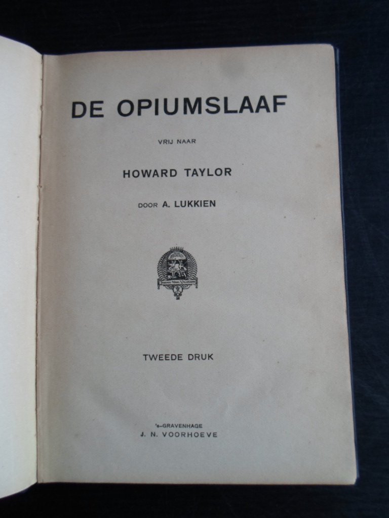 Lukkien, A., vrij naar Howard Taylor - De Opiumslaaf