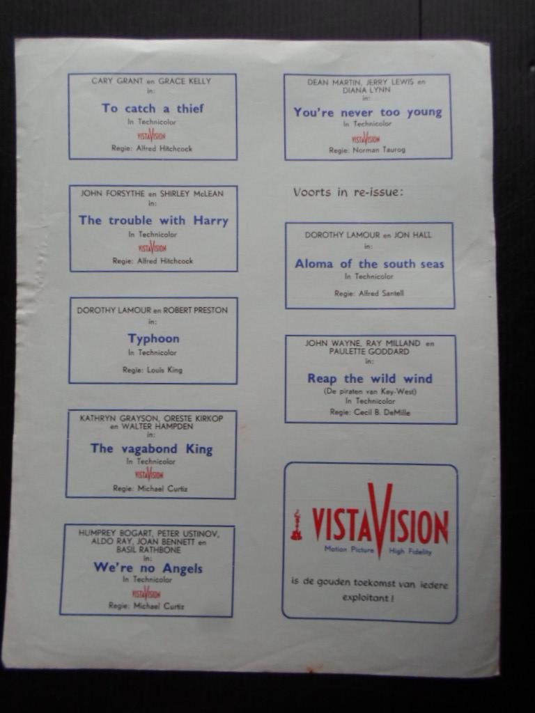  - Paramount Pictures Produktie 1955-1956