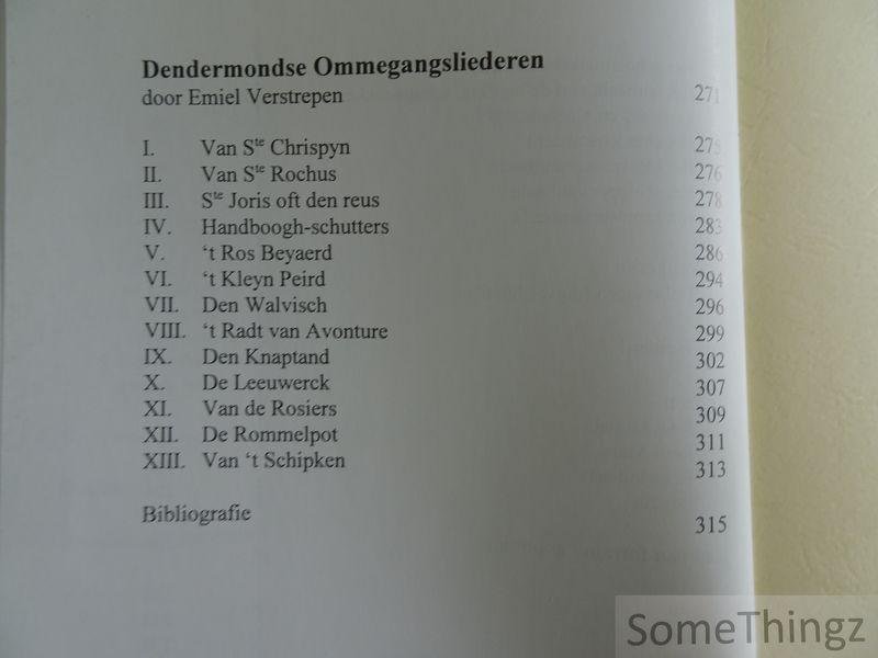 Pée, Leo / Stroobants, Aimé / Verstrepen, Emiel. - De Ros-Beiaardenommegang. Gedenkschriften van de Oudheidkundige kring van het Land van Dendermonde. Vierde reeks, deel 18, jaarboek 1999.