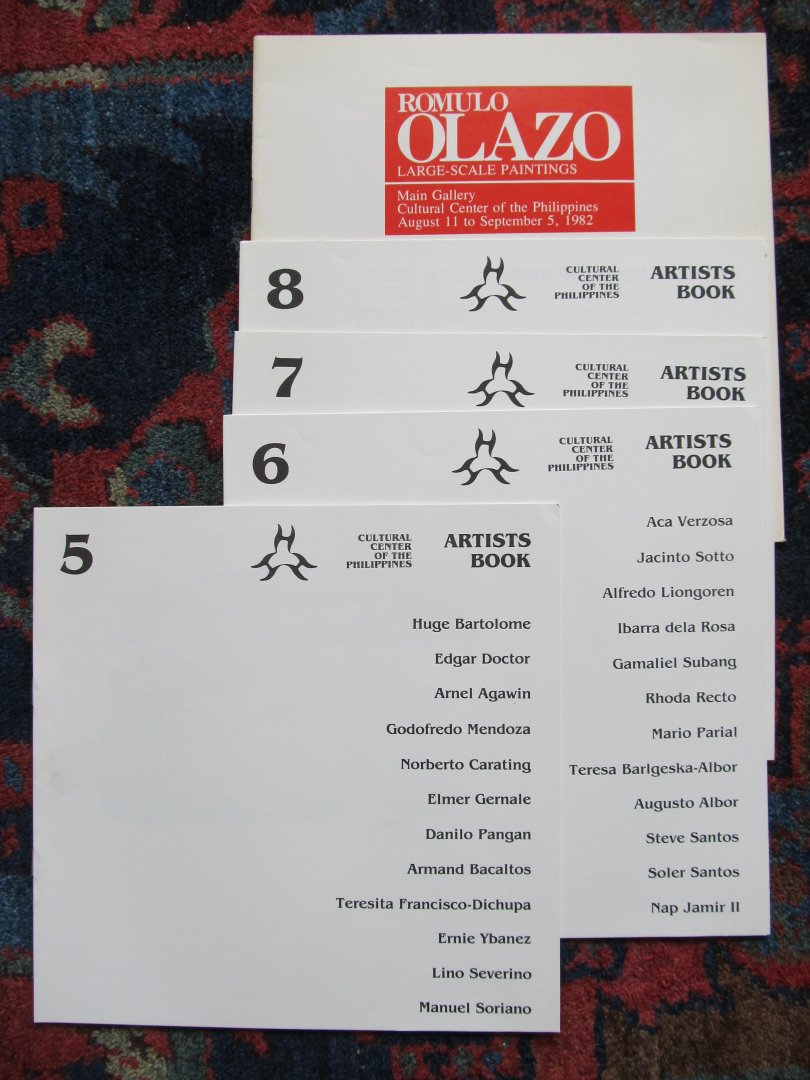  - ARTISTS BOOK