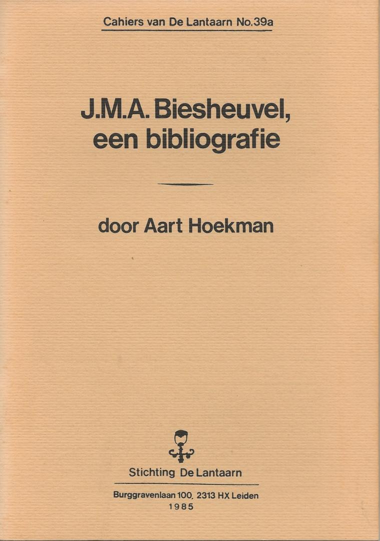 Hoekman, Aart - J.M.A. Biesheuvel, een bibliografie