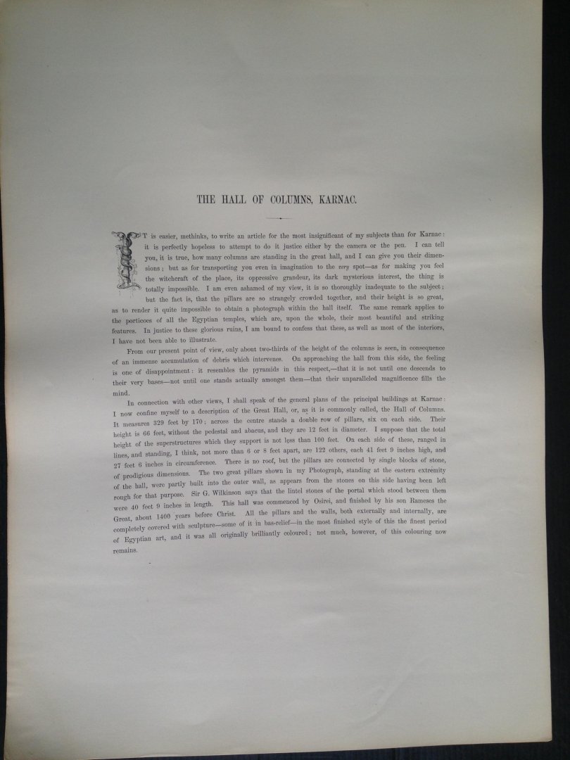 Frith, Francis - Hall of Columns, Karnac, Series Egypt and Palestine