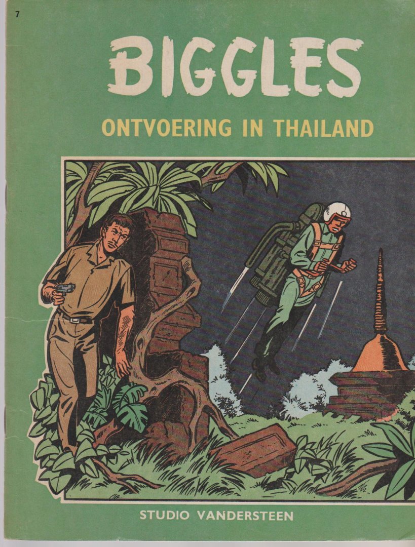  - Biggles strip deel 7  ontvoering in Thailand