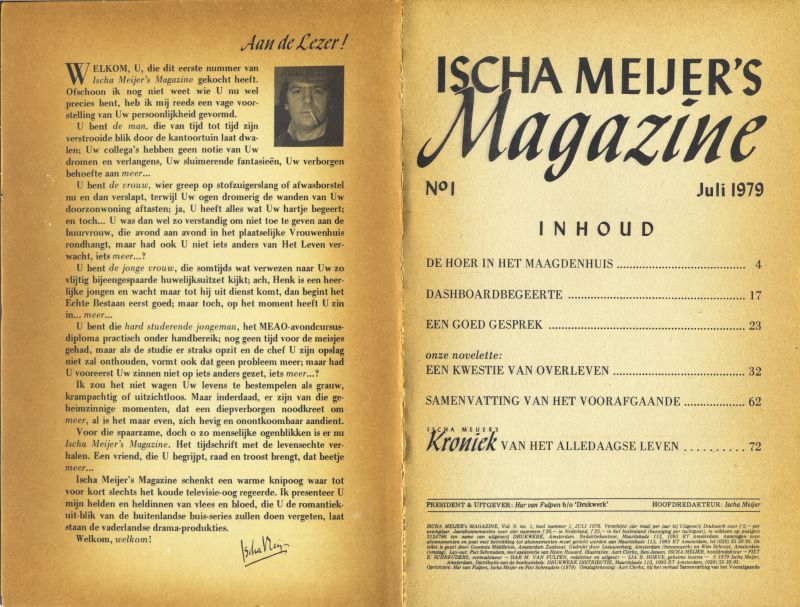 Meijer, Ischa - Ischa Meijers Magazine no. 1