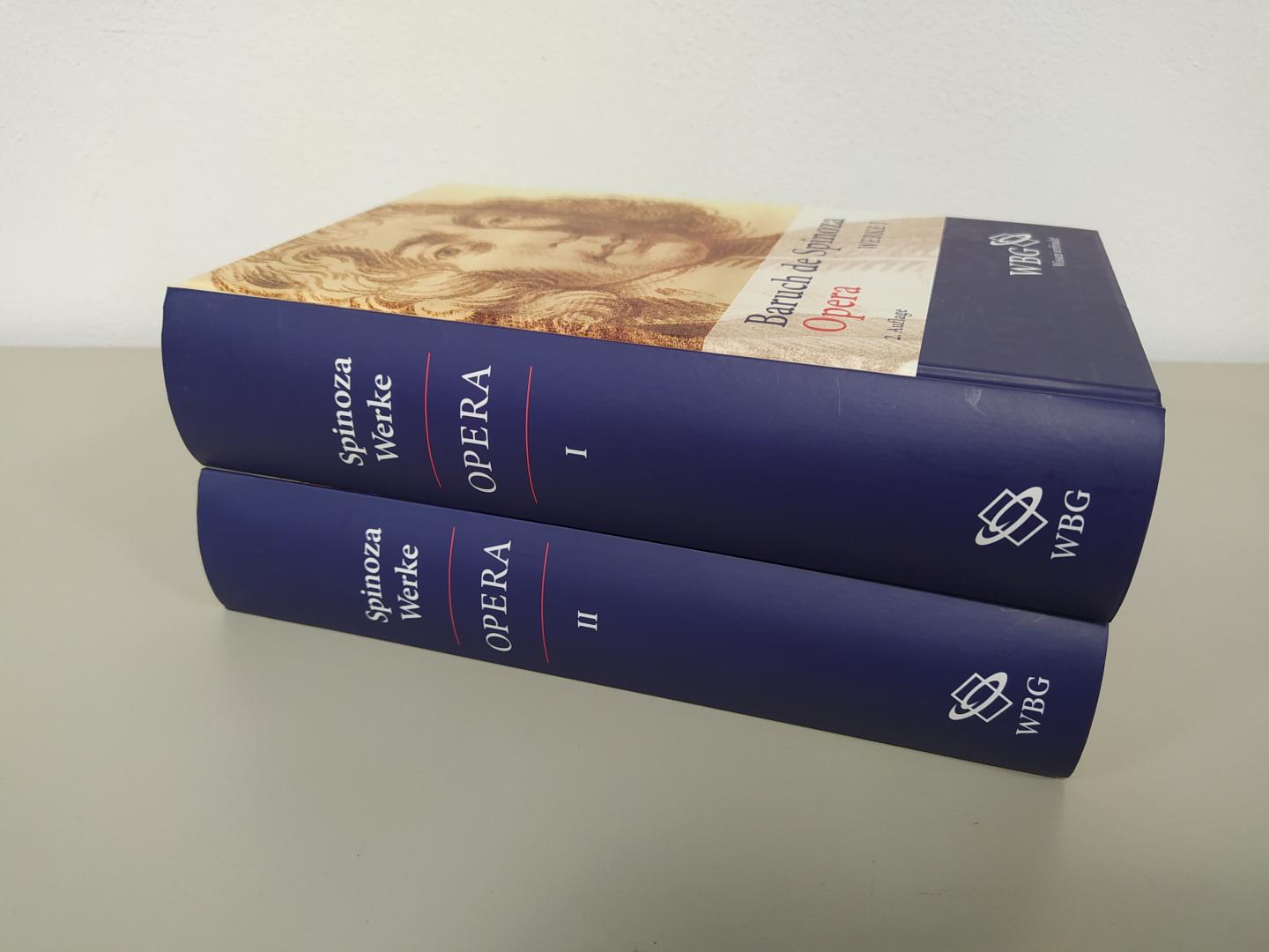 Spinoza, Baruch de - Opera. 2 Bände / Werke 1 und 2