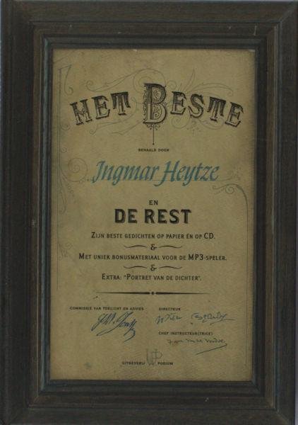 Heytze, Ingmar. - Het beste en de rest.