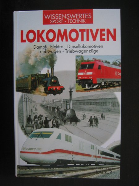 Pocaterra, Renzo - Lokomotiven: Dampf-, Elektro-, Diesellokomotiven, Triebwagen-, Triebwagenzüge