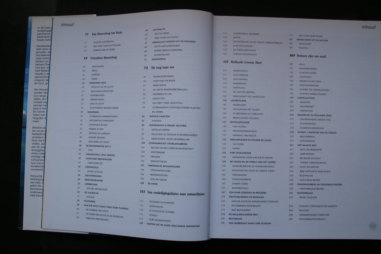 Gelderen, Jan van - Natuurgebieden in Zuid-Holland en Utrecht: Van Heuvelrug Tot Duin