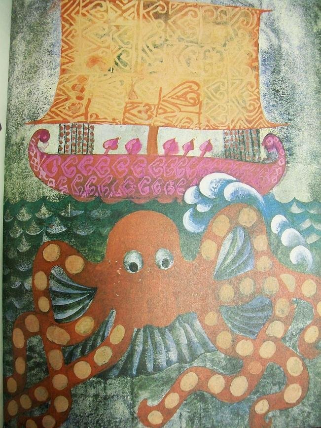 Reis Vladimir - Sprookjes van de stille zuidzee Illustraties van Karel Teissig