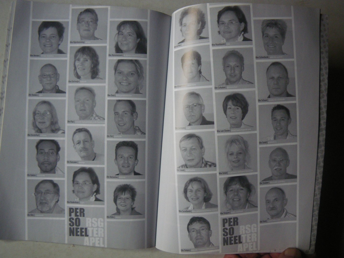 voorwoord Henk Dekker - fotojaarboek RSG Ter Apel 2007 - 2008