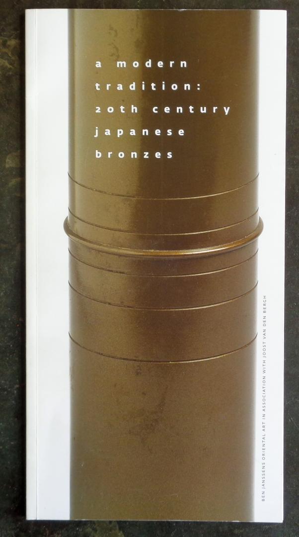  - a modern tradition: 20th century japanese bronzes