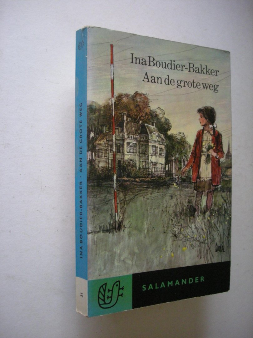 Boudier-Bakker / omslag J.Sanders - Aan de grote weg