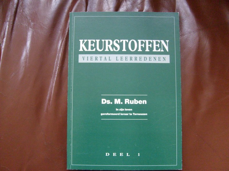 Ruben M. - Keurstoffen deel 1