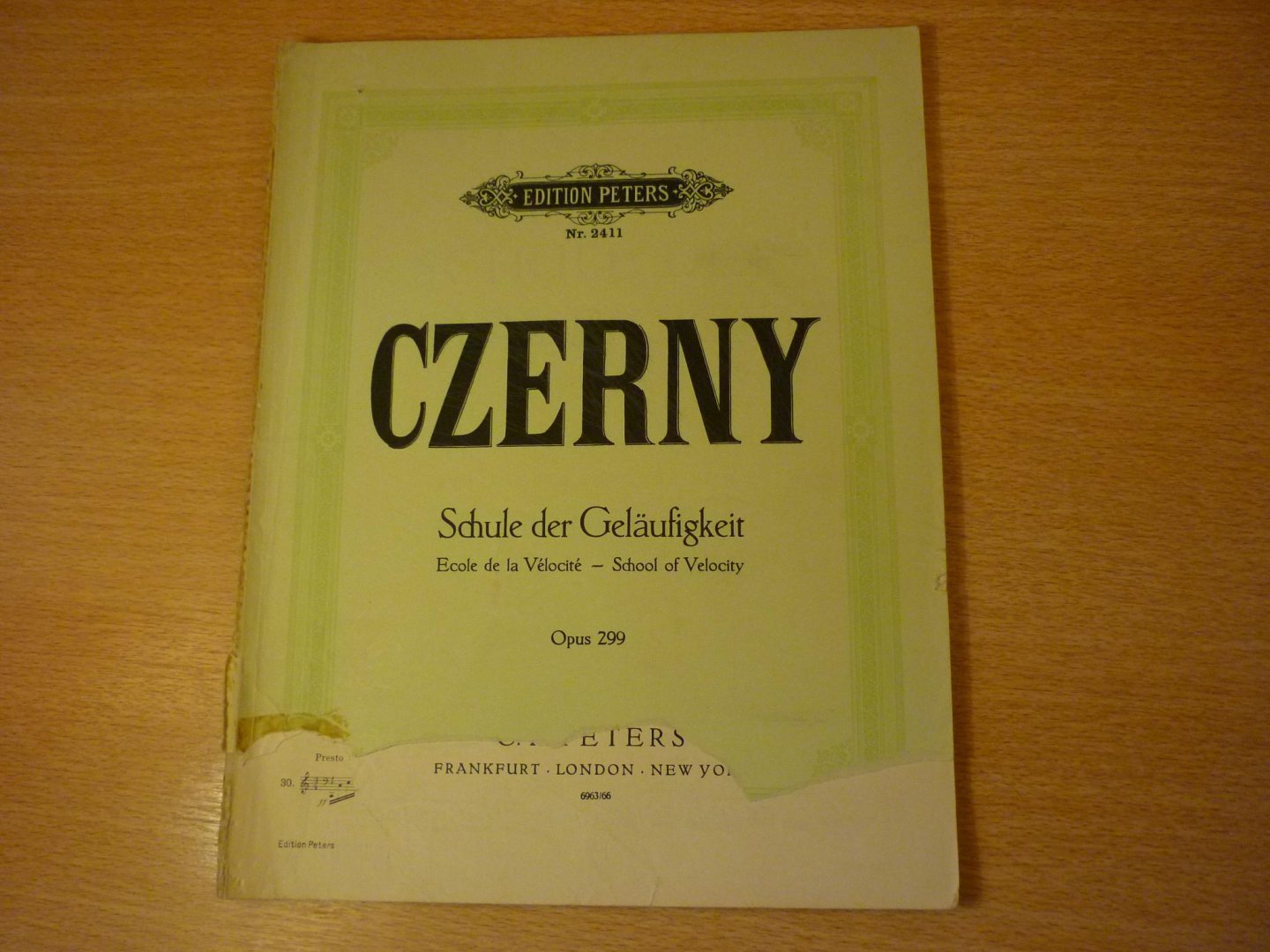 Czerny; Carl (1791 – 1857) - Schule der gelaufigkeit - Opus 299 (redivierte ausgabe von Adolf Ruthardt)
