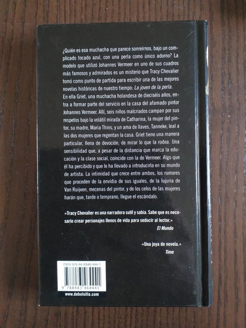 Chevalier, Tracy - La Joven De La Perla/girl With a Pearl Earring