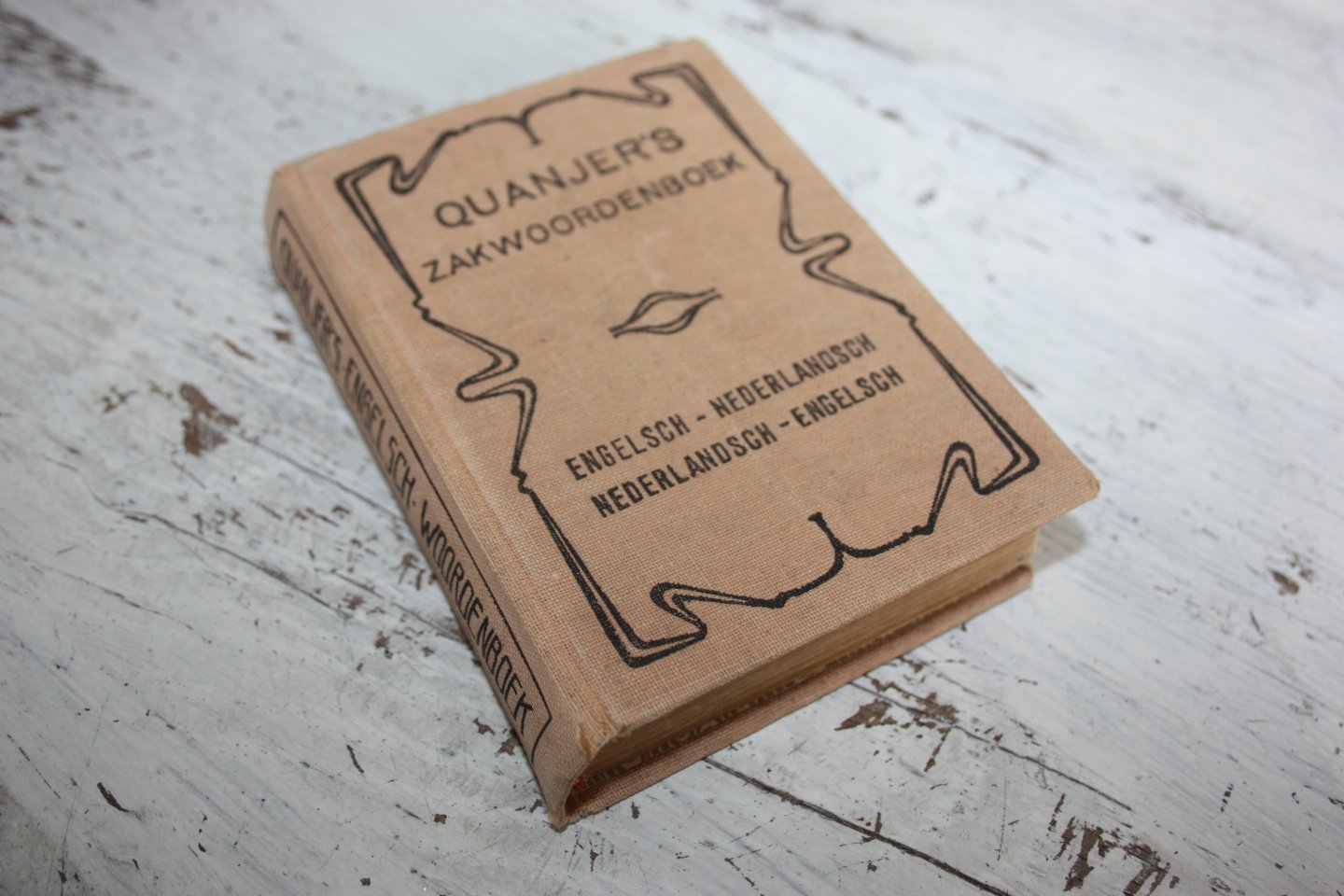 Quanjer, Th. A. - QUANJER'S ENGELSCH WOORDENBOEK / zakwoordenboek engelsch-nederlandsch/nederlandsch-engelsch