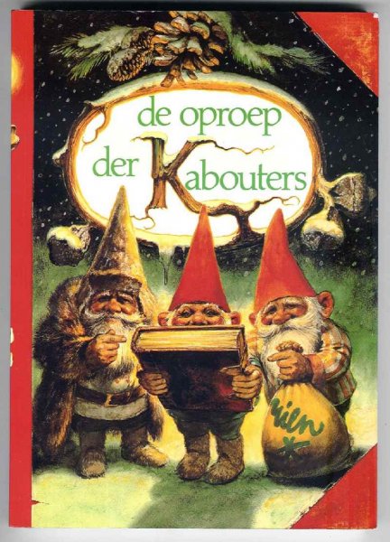 Huygen, Wil met paginagrote illustraties in kleur van Rien Poortvliet - de oproep der Kabouters