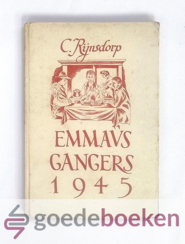 Rijnsdorp, C. - Emmaüsgangers 1945 --- Teekeningen van H. Berserik. Gedichten