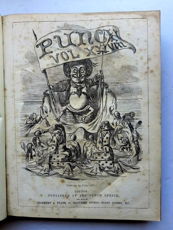 Redactie - The punch Jan- June 1855