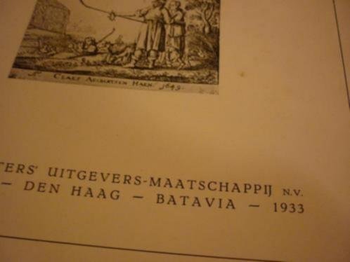 POELHEKKE; M.A.P.C. en C.G.N. de Vooys en Gerard Brom - Platenatlas bij de Ned. Literatuurgeschiedenis - 1933