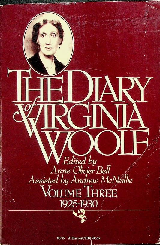 Woolf, Virginia - The Diary of Virginia Woolf. Volume three 1925-1930