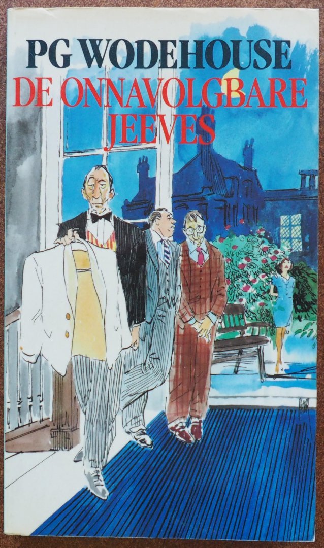 Wodehouse P G, vert. Steenbergen G Jo, ill. Straaten Peter van omslag - De onnavolgbare Jeeves