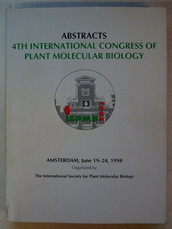  - Abstracts 4th International Congress of Plant Molecular Biology