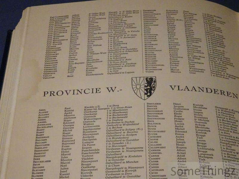 Commissie voor de Historiek van de Weerstand. - Guldenboek van de Belgische Weerstand. [Luxe-uitvoering.]
