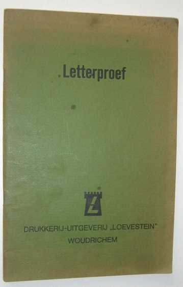Letterproef - Letterproef