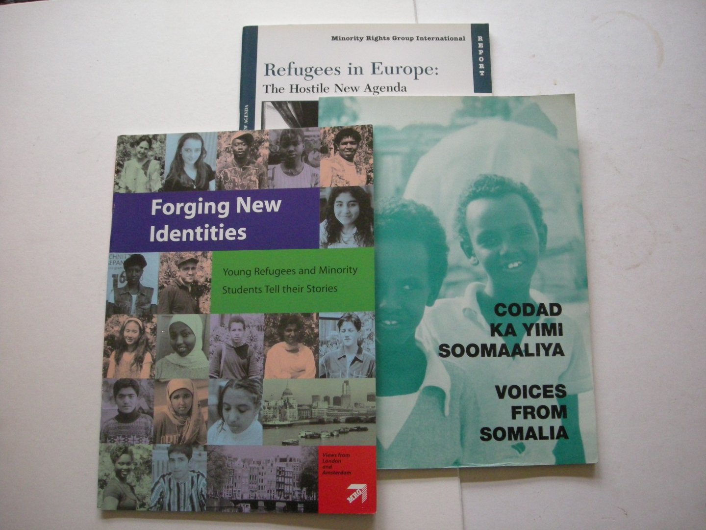 Joly, D., Kelly,L, etc. - Refugees in Europe:The Hostile New Agenda / Forging New Identities / Voices from Somalia /