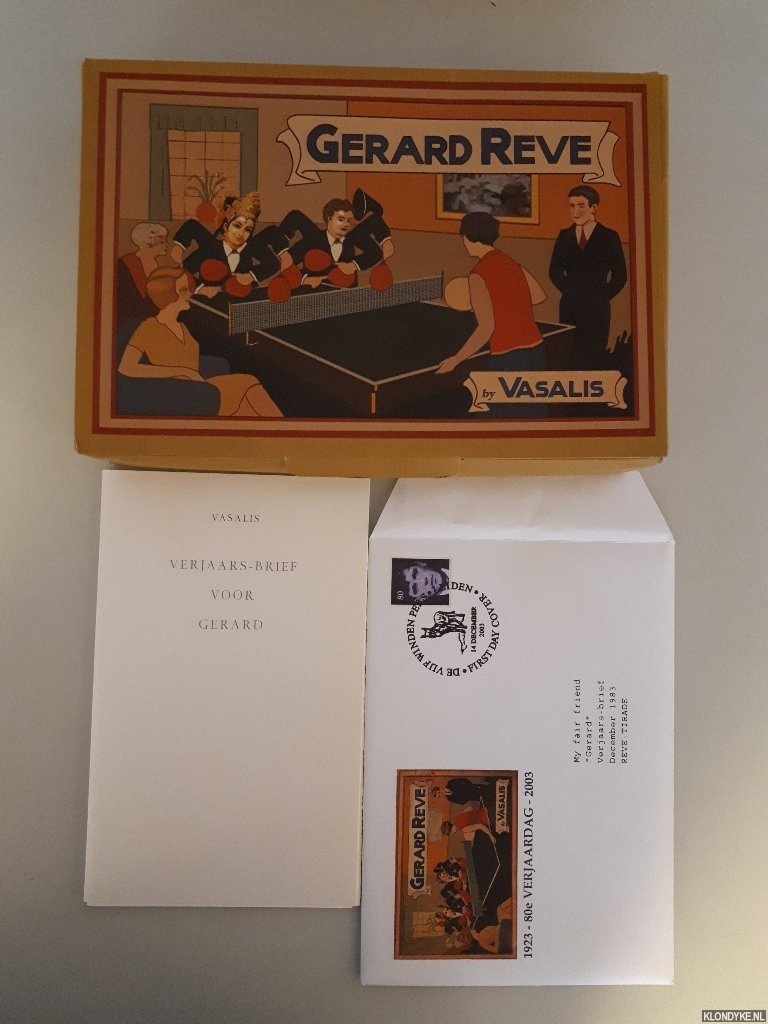 Vasalis - Verjaars-Brief voor Gerard