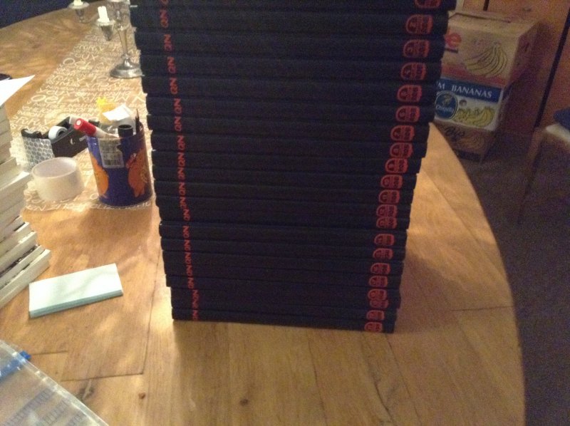 Pieter Kuhn - De avonturen van Kapitein Rob, luxe zwarte banden