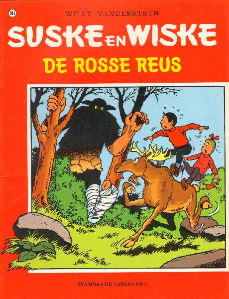 Vandersteen, Willy - Suske en Wiske nr. 186, De Rosse Reus, softcover, goede staat