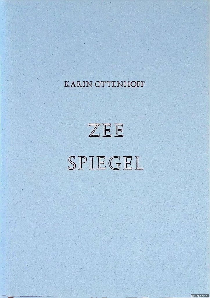 Ottenhoff, Karin - Zeespiegel