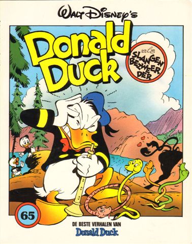 Walt Disney - Donald Duck nr. 065, Donald Duck als Slangenbezweerder, softcover stripalbum, gave staat