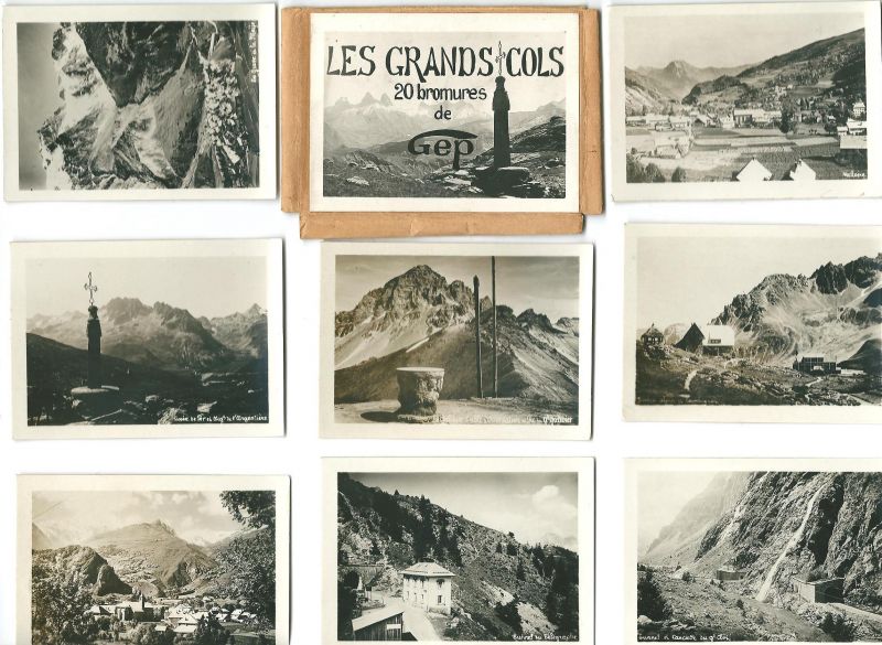 Anoniem - Oud souvenir album: Les Grands Cols : 20 bromures de Gep