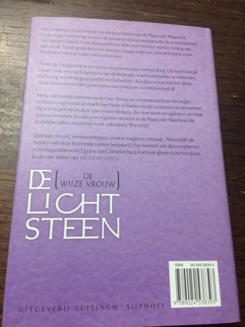 Christian Jacq - De lichtsteen / 2 De wijze vrouw / druk 1