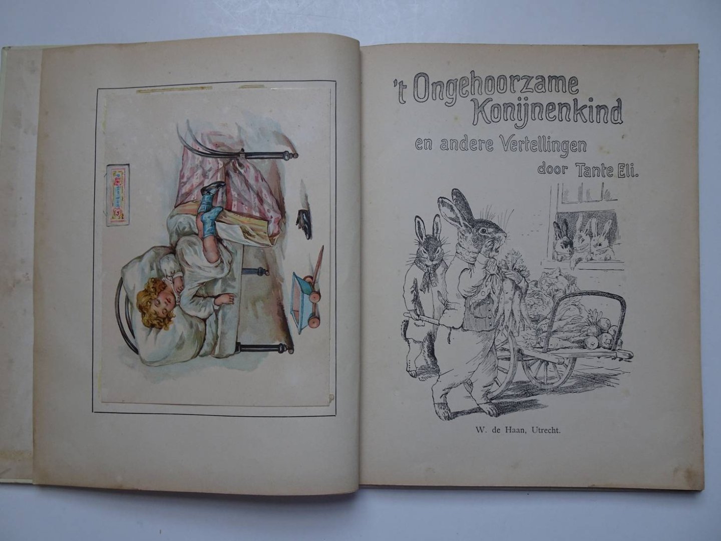 Tante Eli. - 't Ongehoorzame Konijnenkind en andere Vertellingen.