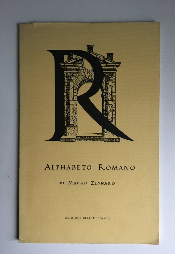 Zennaro, Mauro - Alphabeto Romano