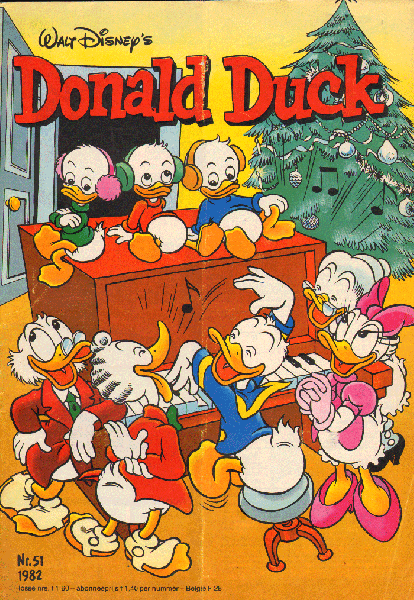 Disney, Walt - Donald Duck 1982 nr. 51, Een Vrolijk Weekblad, goede staat