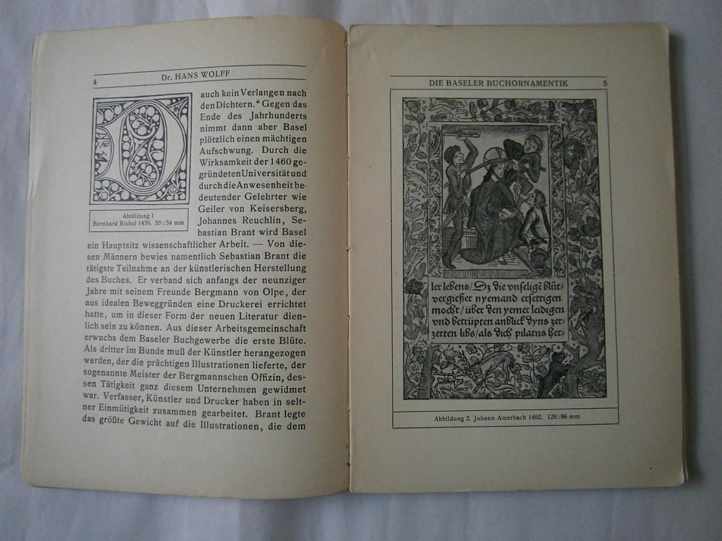 Wolff, Hans - Die Buchornamentik im 15 und 16 Jahrhundert